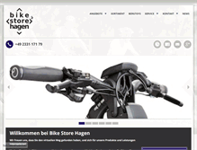 Tablet Screenshot of bikestorehagen.de
